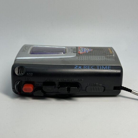 Vintage Sony Walkman TCM-20DV VOR Cassette Tape Player Recorder Warbled Playing! - Picture 4 of 9